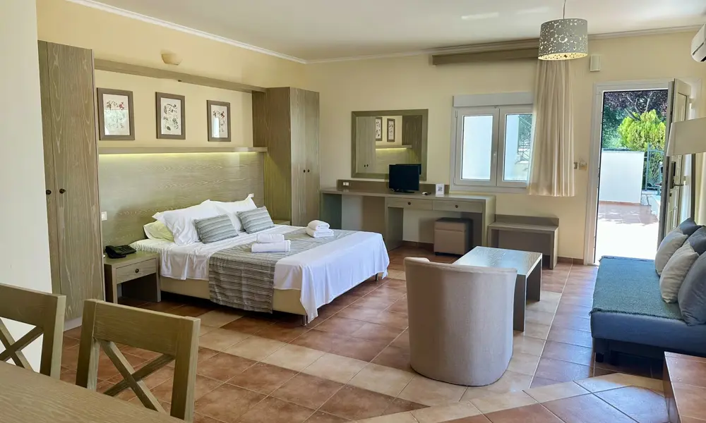 Hotel Sivota Gold Sivota Grækenland 1 Værelses Lejlighed Nr 8 Folkeferie (2)